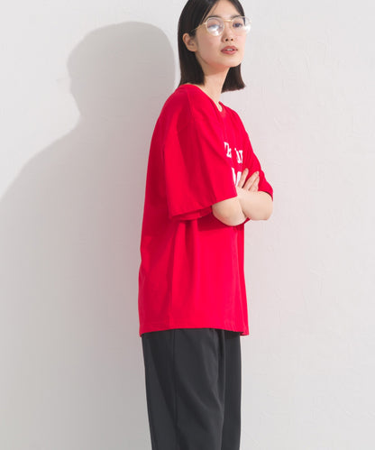 【OMNES】ロゴプリント半袖Tシャツ【S450059OMN】