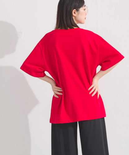 【OMNES】ロゴプリント半袖Tシャツ【S450059OMN】