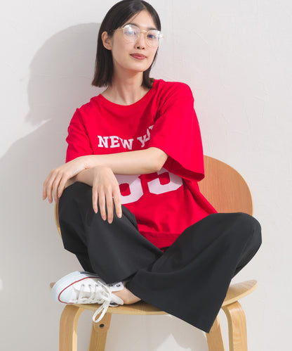 【OMNES】ロゴプリント半袖Tシャツ【S450059OMN】