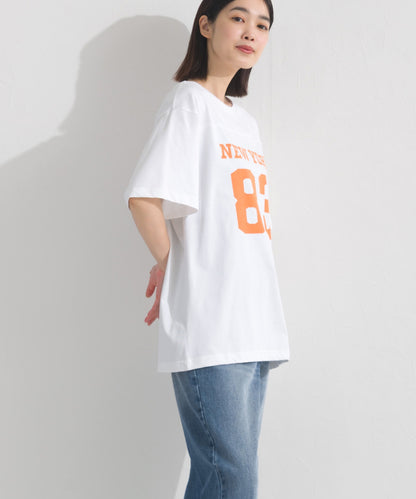 【OMNES】ロゴプリント半袖Tシャツ【S450059OMN】