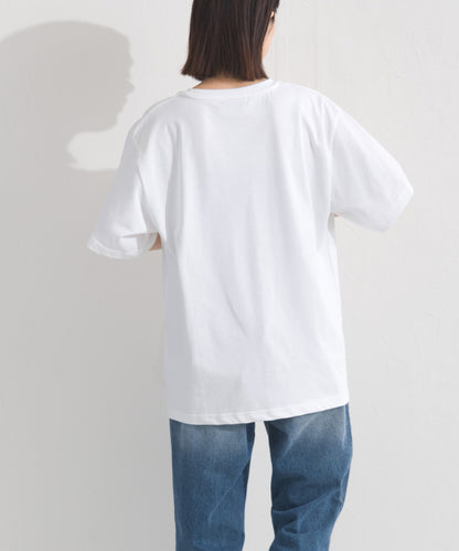 【OMNES】ロゴプリント半袖Tシャツ【S450059OMN】