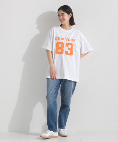 【OMNES】ロゴプリント半袖Tシャツ【S450059OMN】