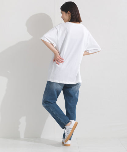 【OMNES】ロゴプリント半袖Tシャツ【S450059OMN】