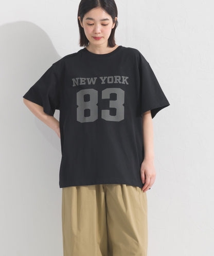 【OMNES】ロゴプリント半袖Tシャツ【S450059OMN】