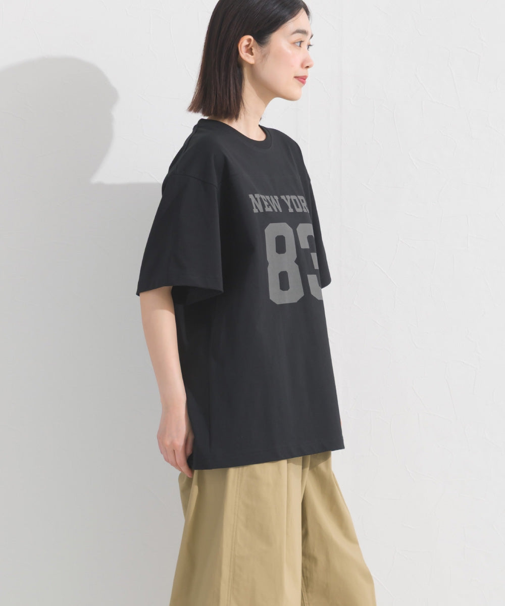 【OMNES】ロゴプリント半袖Tシャツ【S450059OMN】