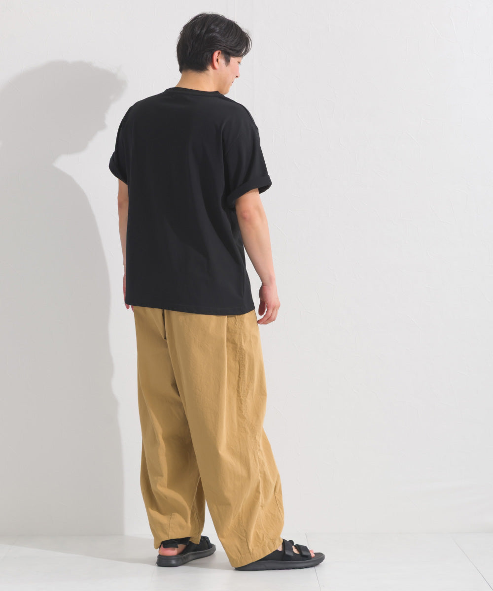 【OMNES】メンズロゴプリント半袖Tシャツ【S450060OMN】