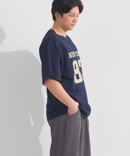 【OMNES】メンズロゴプリント半袖Tシャツ【S450060OMN】