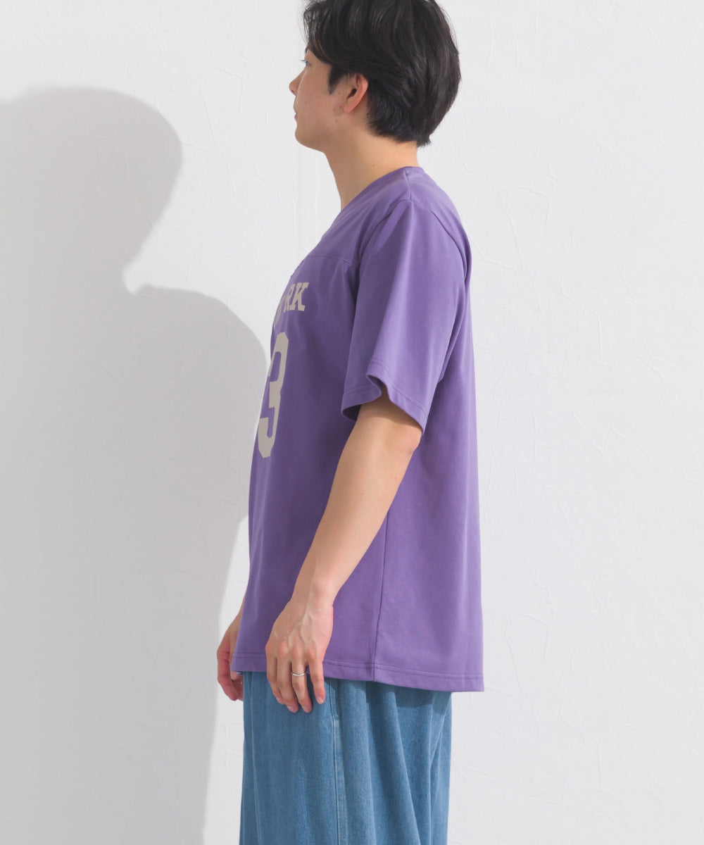 【OMNES】メンズロゴプリント半袖Tシャツ【S450060OMN】