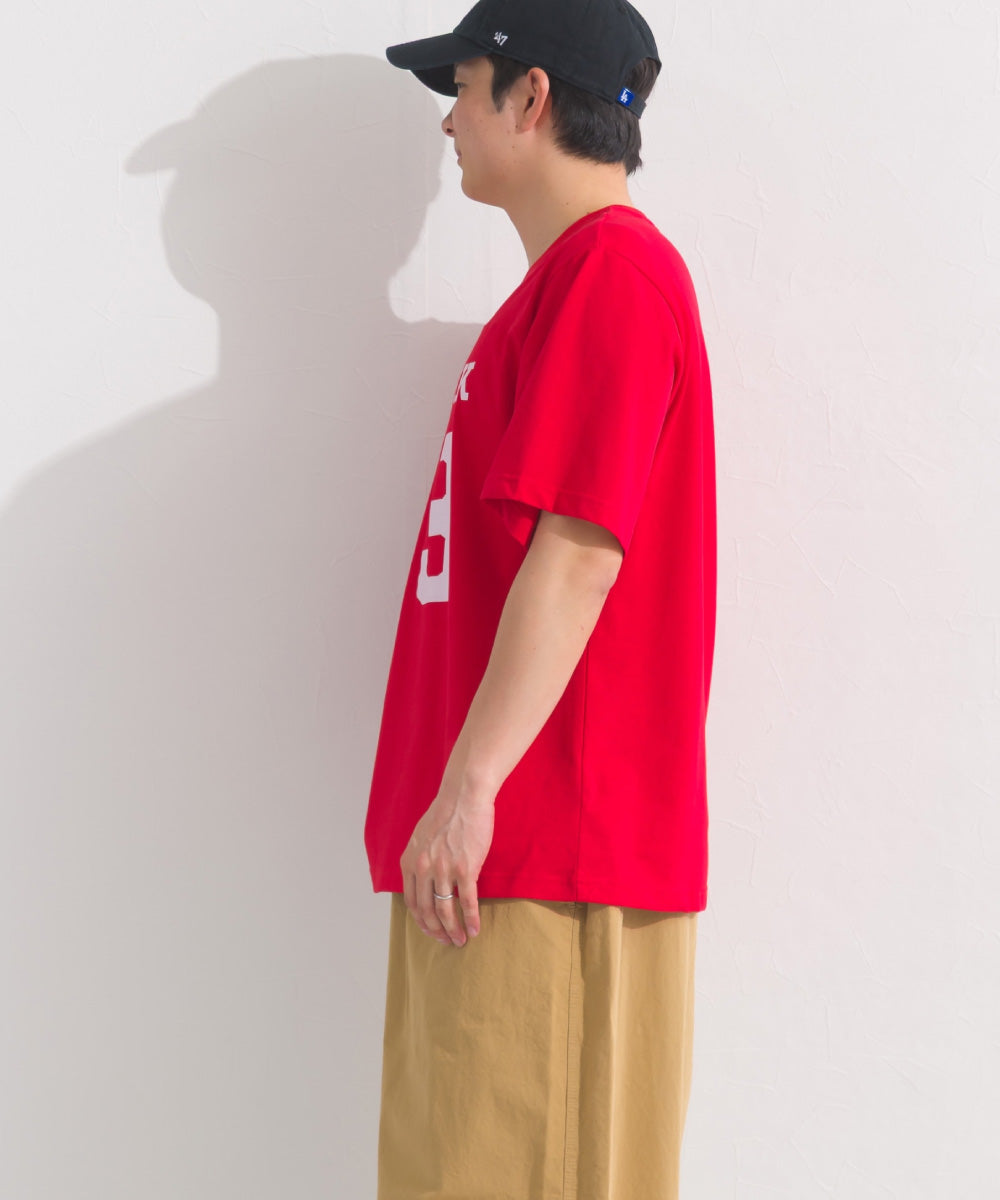 【OMNES】メンズロゴプリント半袖Tシャツ【S450060OMN】