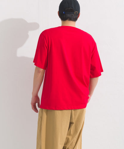 【OMNES】メンズロゴプリント半袖Tシャツ【S450060OMN】