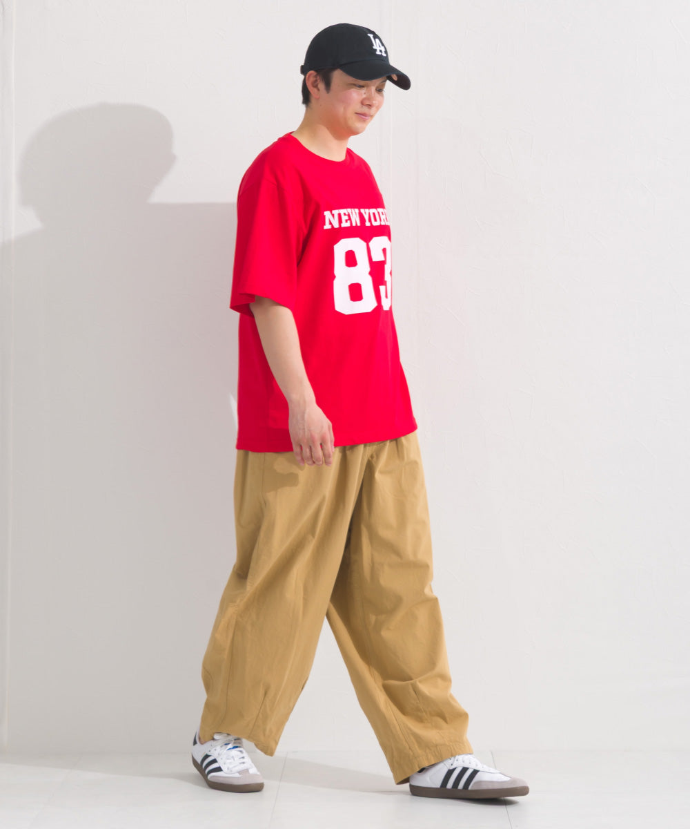 【OMNES】メンズロゴプリント半袖Tシャツ【S450060OMN】