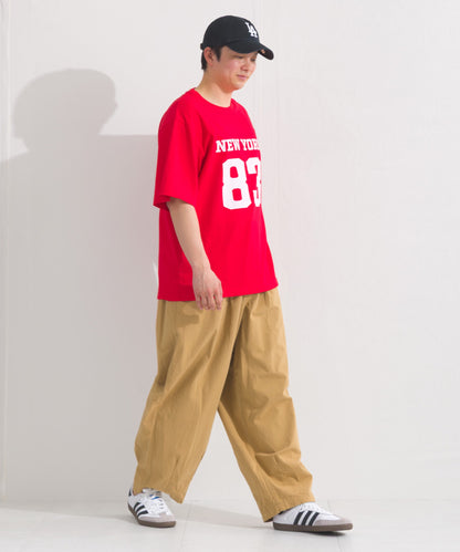 【OMNES】メンズロゴプリント半袖Tシャツ【S450060OMN】