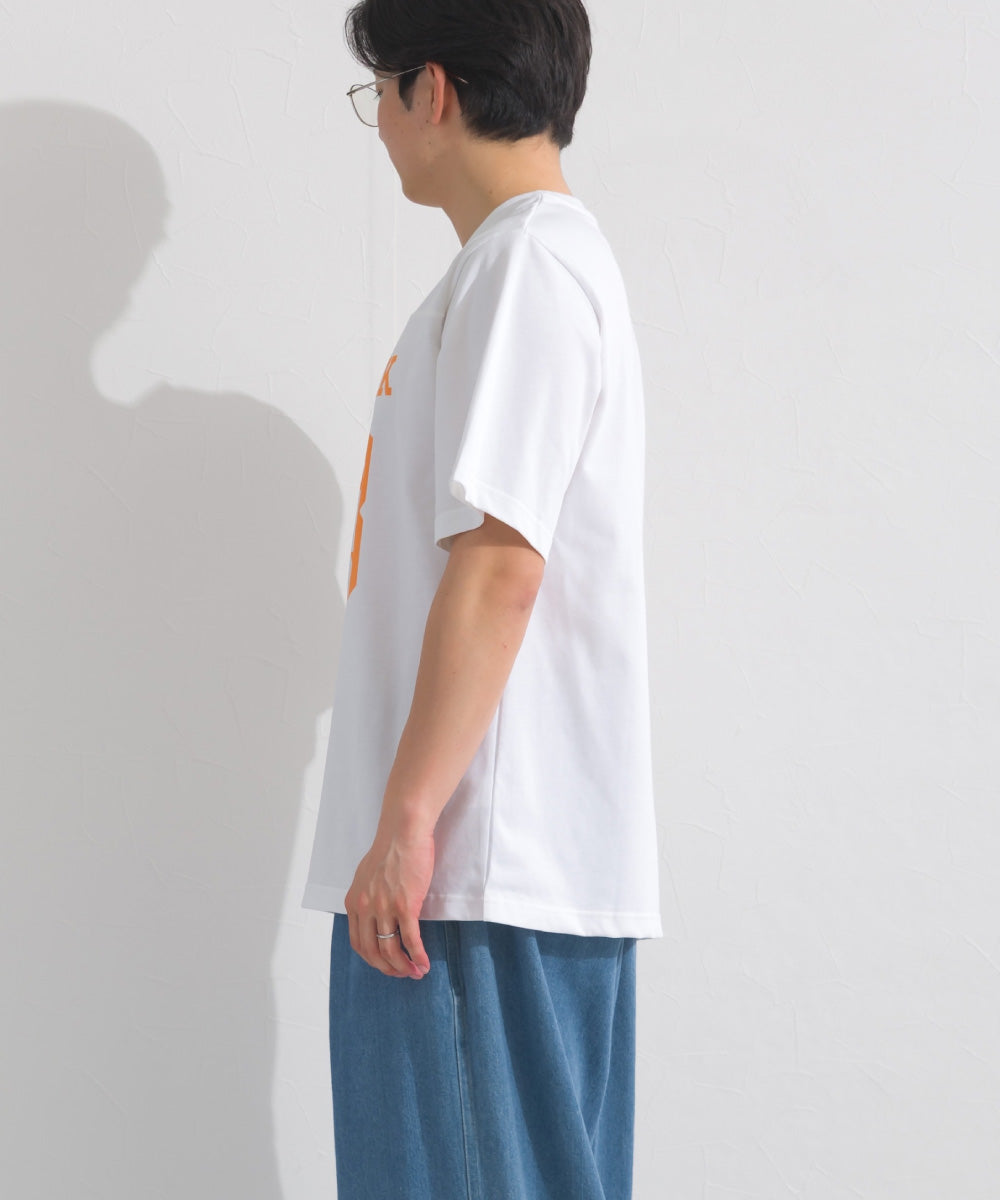 【OMNES】メンズロゴプリント半袖Tシャツ【S450060OMN】