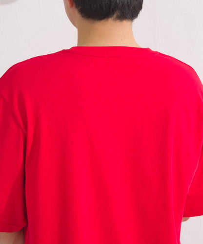 【OMNES】メンズロゴプリント半袖Tシャツ【S450060OMN】