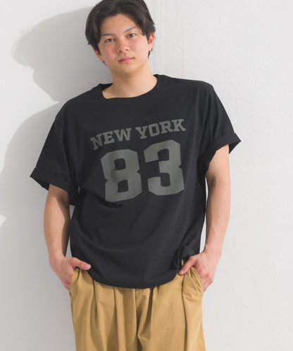 【OMNES】メンズロゴプリント半袖Tシャツ【S450060OMN】