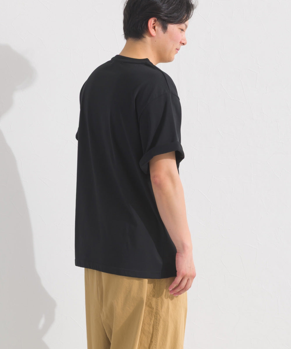 【OMNES】メンズロゴプリント半袖Tシャツ【S450060OMN】