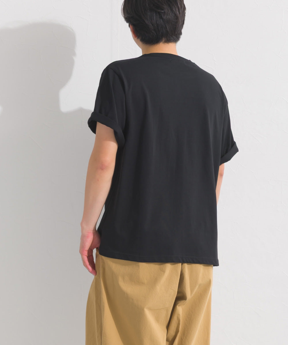 【OMNES】メンズロゴプリント半袖Tシャツ【S450060OMN】