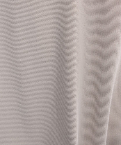【OMNES】リブVネックタック半袖Tシャツ【S450069OMN】