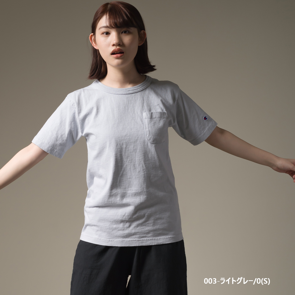 チャンピオン T1011 Tシャツ グレーSサイズ - Tシャツ